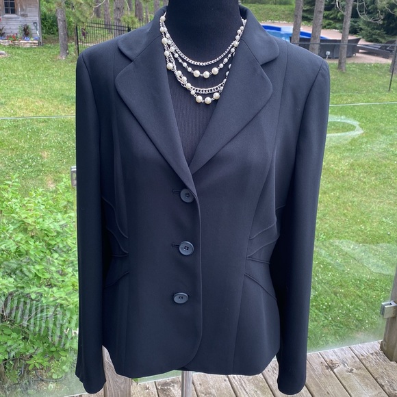 precis petite Jackets & Blazers - Précis Petite Black Blazer